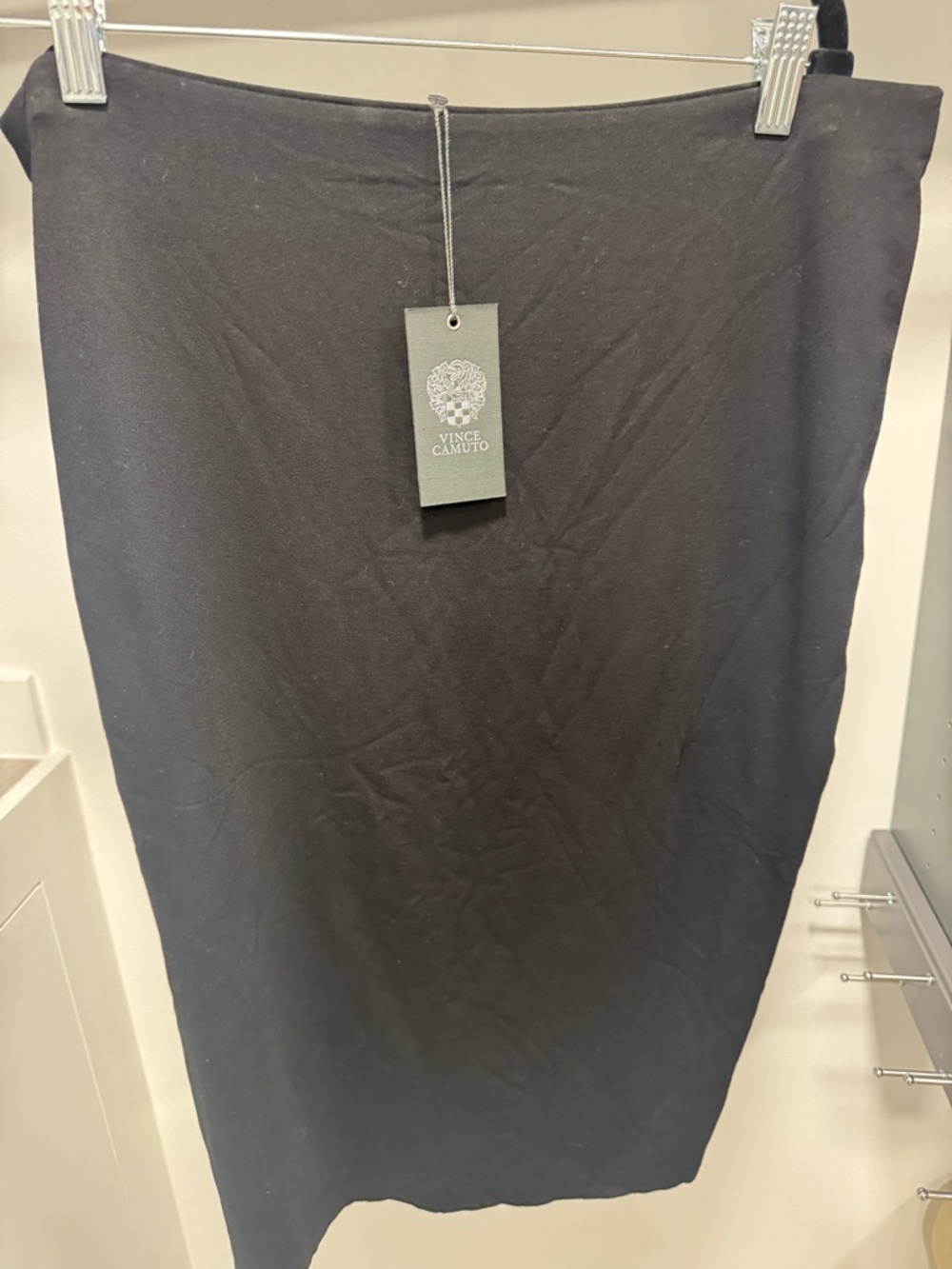 Vince Camuto Black Pencil Skirt